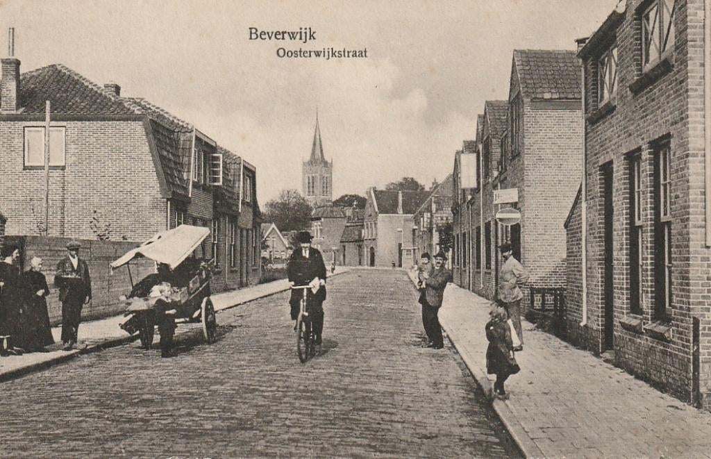 Beverwijk Oosterwijkstraat, Ophalen of Verzenden, Voor 1920, Ongelopen, Noord-Holland