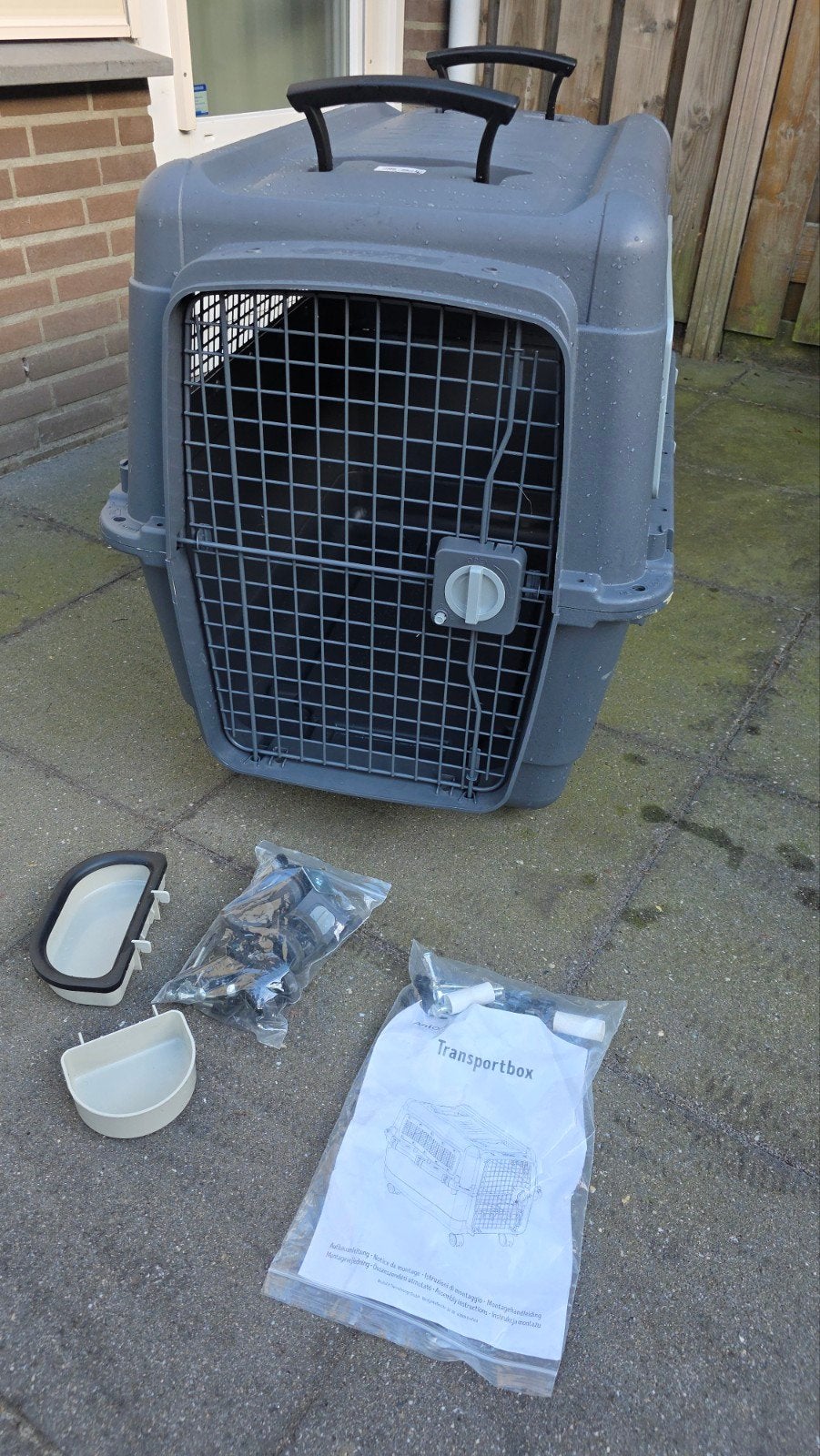 Anione dog, cat, animal transportbox L size, Ophalen of Verzenden, Zo goed als nieuw