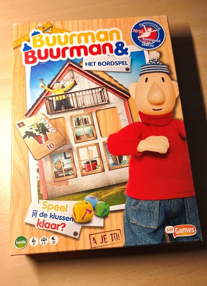 Als nieuw: Buurman & Buurman, Het Bordspel, Hobby en Vrije tijd, Gezelschapsspellen | Bordspellen, Drie of vier spelers, Ophalen of Verzenden