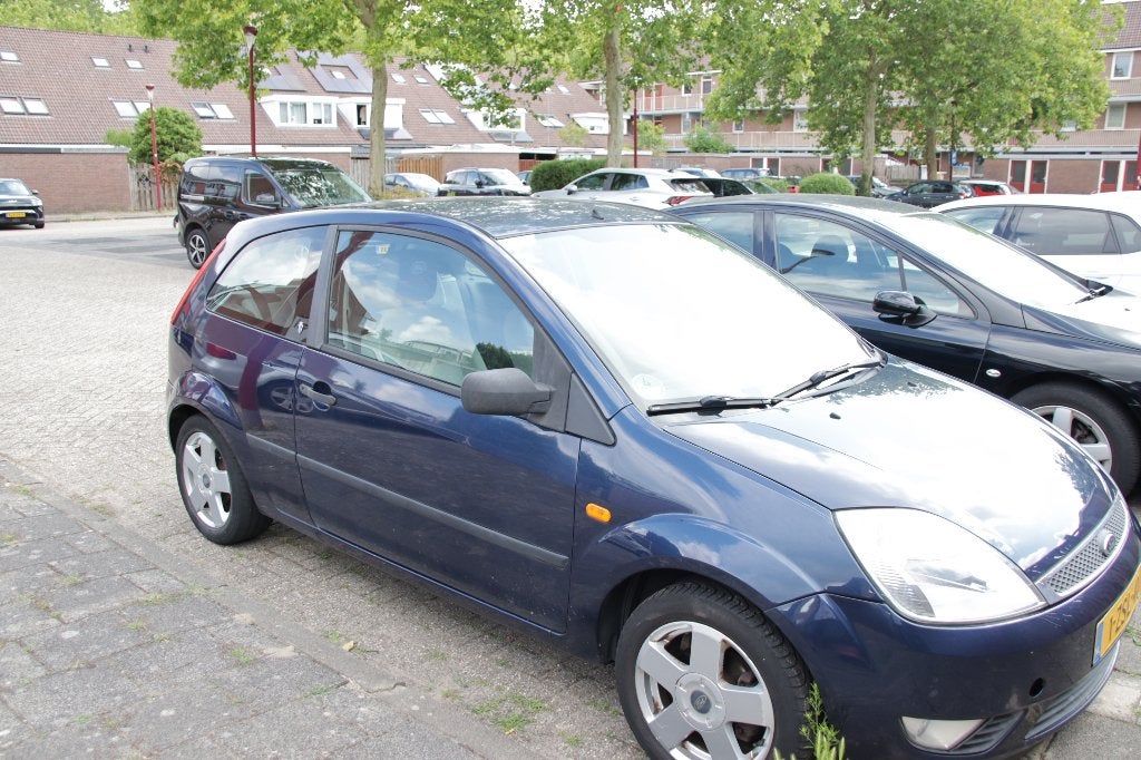 Ford 2003 Blauw Fiesta, Voorwielaandrijving, Stof, 1242 cc, Blauw