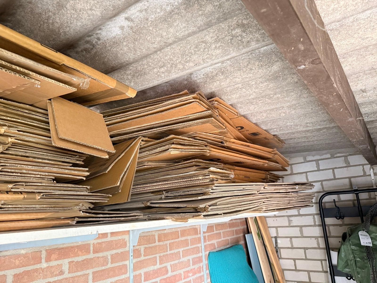 Grote stapel gebruikte verhuisdozen / packing boxes, Doe-het-zelf en Verbouw, Kratten en Dozen, Ophalen, 40 tot 60 cm, Opvouwbaar