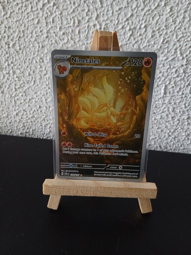 Pokemon Ninetales, Ophalen of Verzenden, Zo goed als nieuw