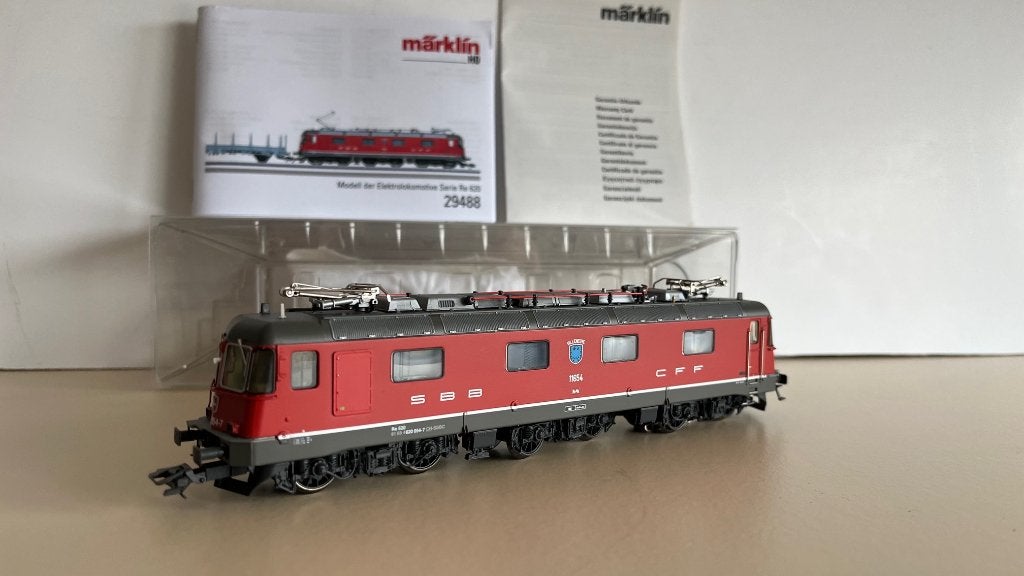 Marklin 29488  Re 6/6 SBB Digitaal MFX Full Sound MINT, Wisselstroom, Locomotief, Ophalen of Verzenden, Zo goed als nieuw