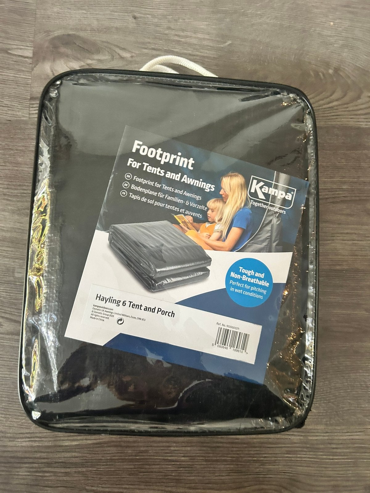 NIEUW!!! Kampa Hayling 6 Tent & Luifel Grondzeil, Ophalen of Verzenden, Nieuw