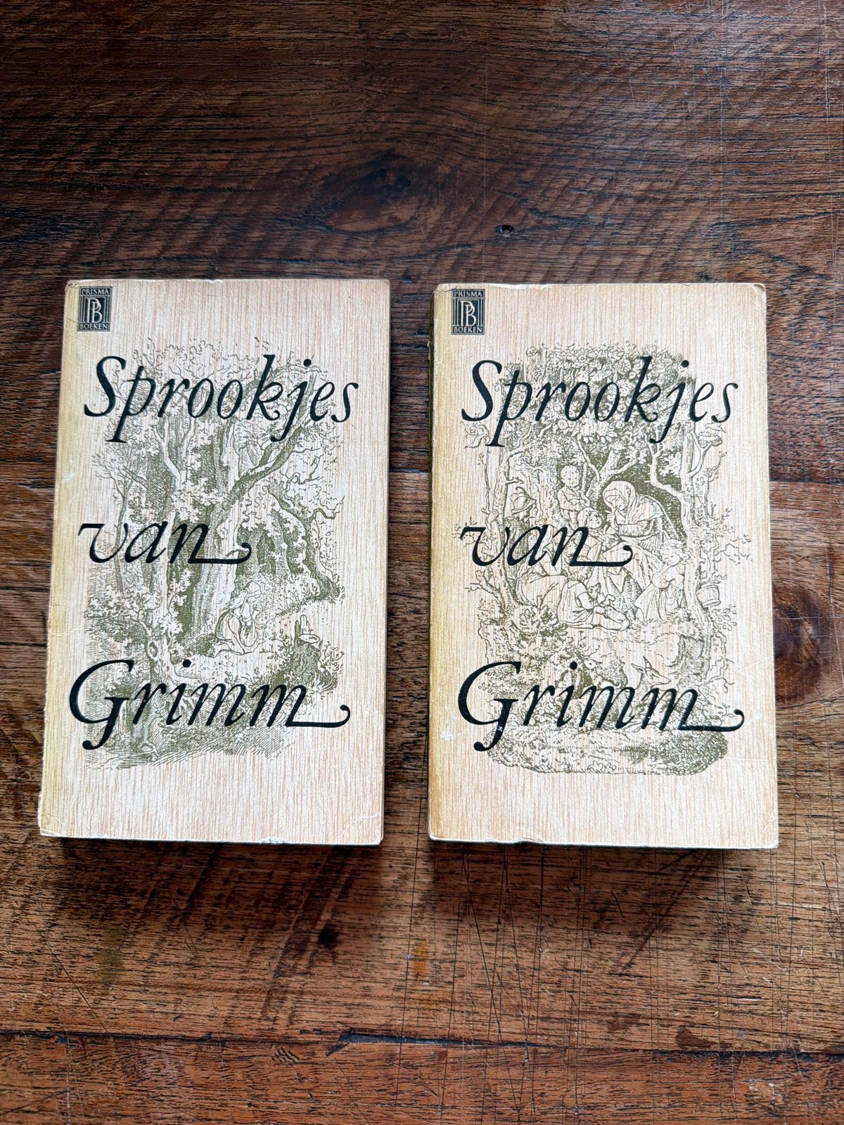 Sprookjes van Grimm - Deel I en II (Prisma Boeken), Boeken, Sprookjes en Fabels, Ophalen of Verzenden, Gelezen