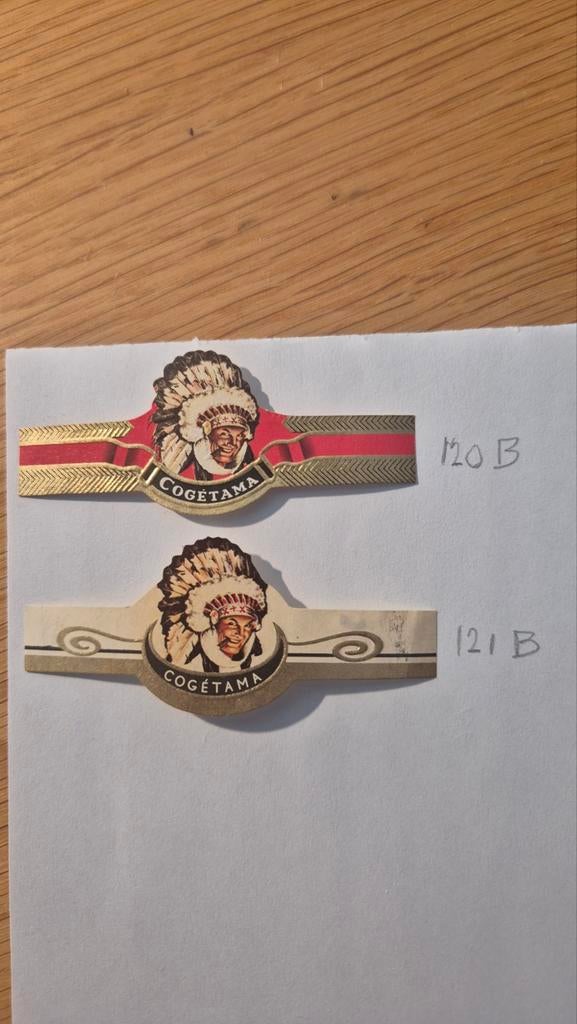 Sigarenbanden, Ophalen, Zo goed als nieuw, Sigarenbandjes