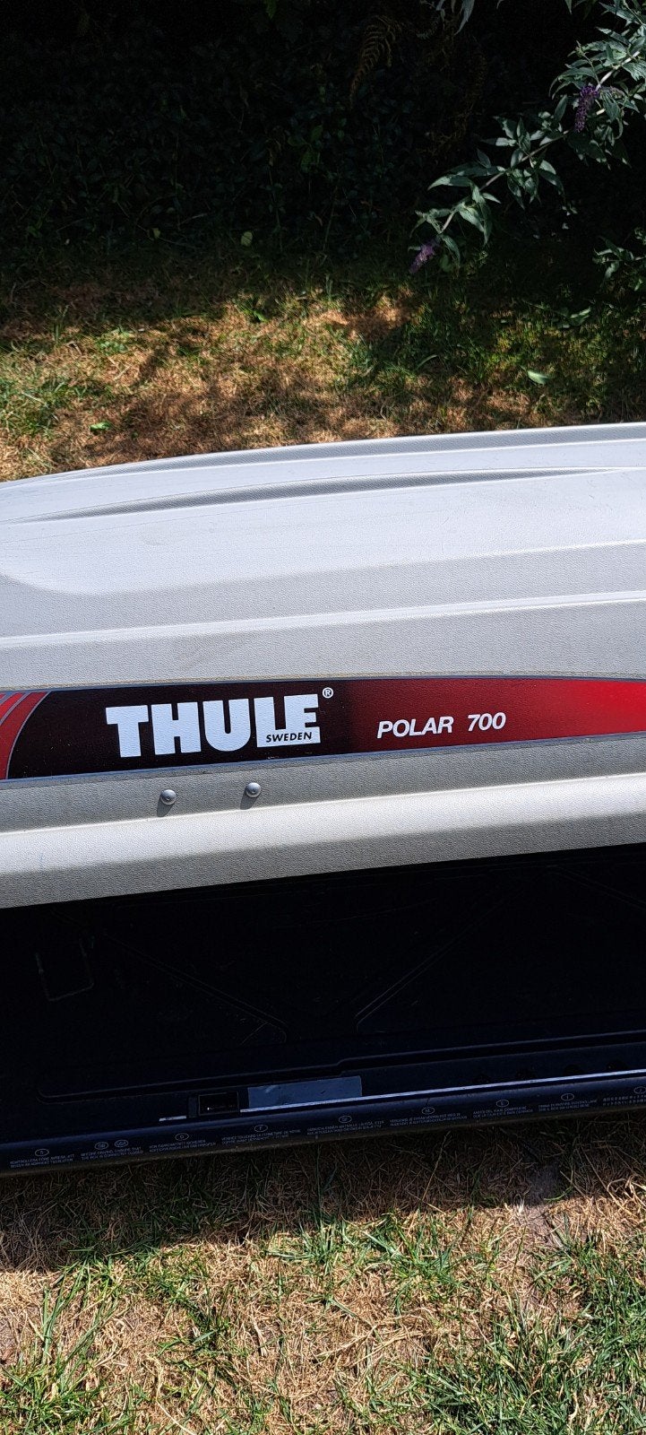 Thule Polar 700 Skibox - Redelijke staat, Auto diversen, Dakkoffers, Ophalen, Gebruikt