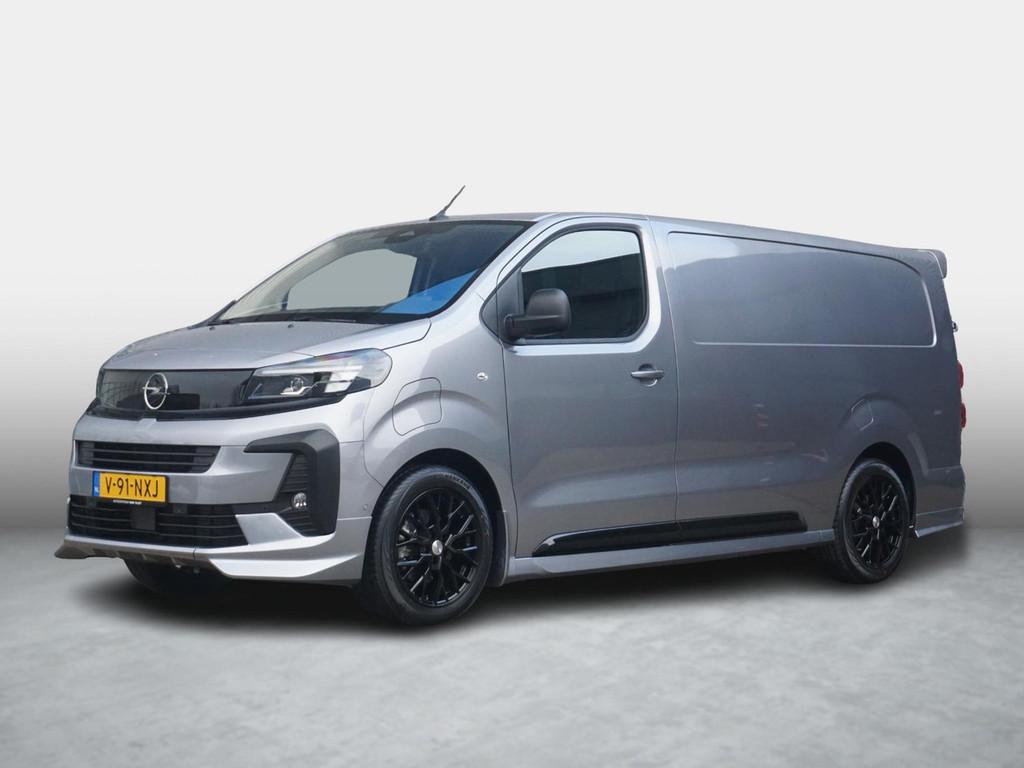 Opel Vivaro-e L3 75 kWh | STX Sport | Lederen bekleding | Sp, Auto's, Bestelauto's, Gebruikt, 2027 kg, Origineel Nederlands, 75 kWh
