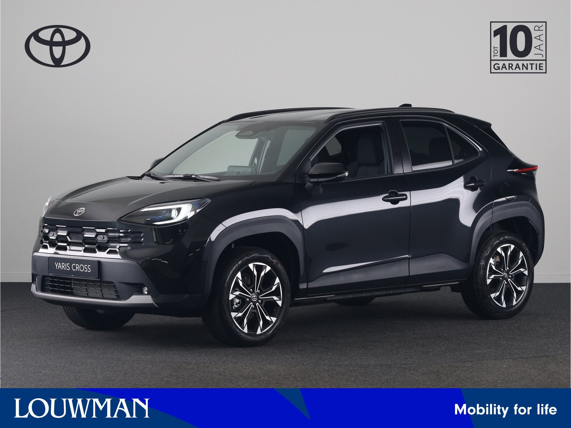 Toyota Yaris Cross 1.5 Hybrid 130 First Edition *NIEUW* | Di, Auto's, Zwart, Adaptive Cruise Control, 1490 cc, Nieuw