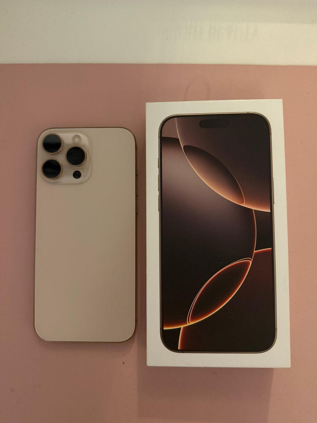 iphone 16 pro max 256gb, Telecommunicatie, Mobiele telefoons | Apple iPhone, 256 GB, Ophalen of Verzenden, Zo goed als nieuw, Goud