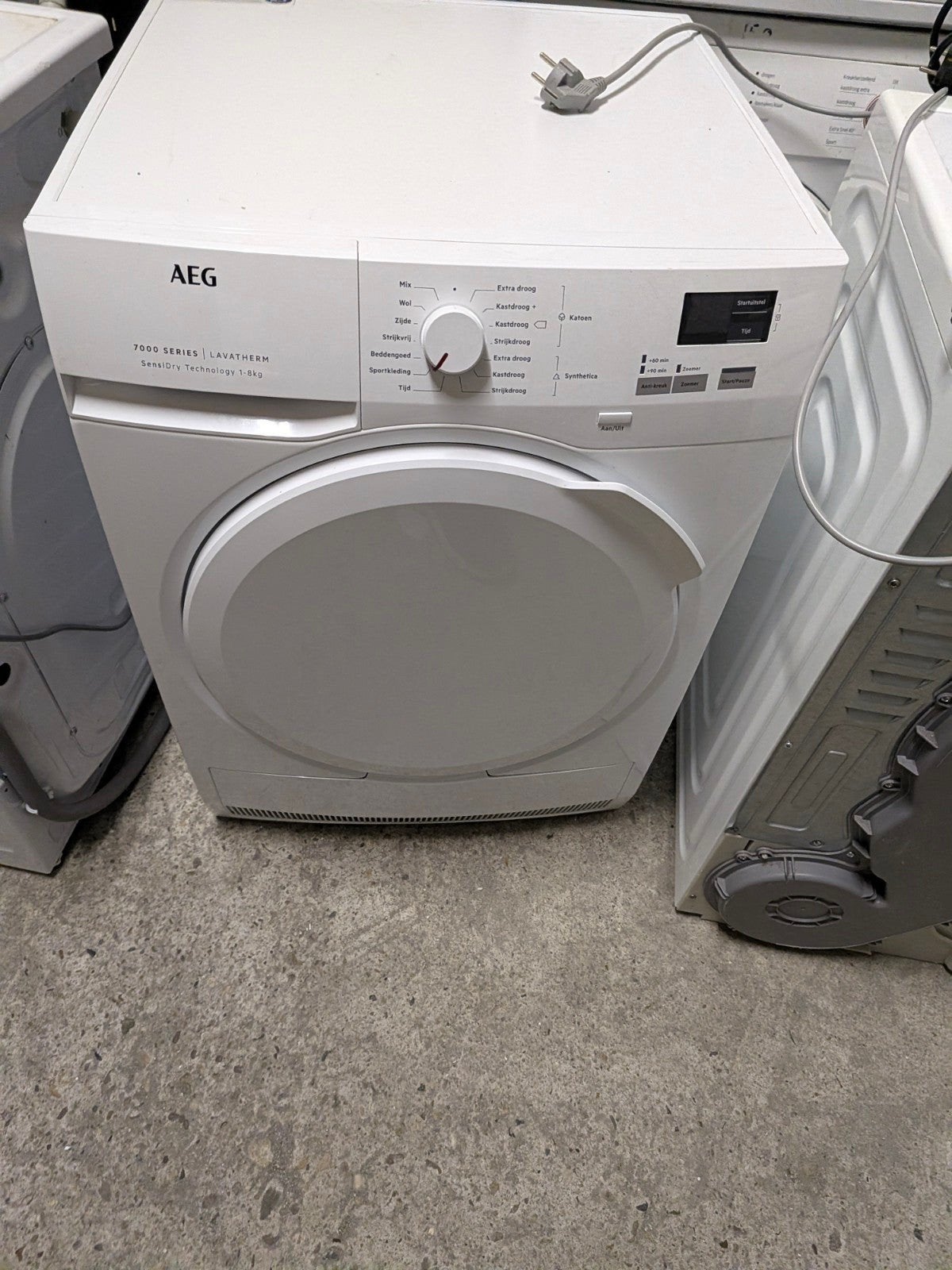 Nette AEG Lavatherm warmtepompdroger - Werkt nog prima!, Ophalen, Gebruikt, Overige typen, 8 tot 10 kg