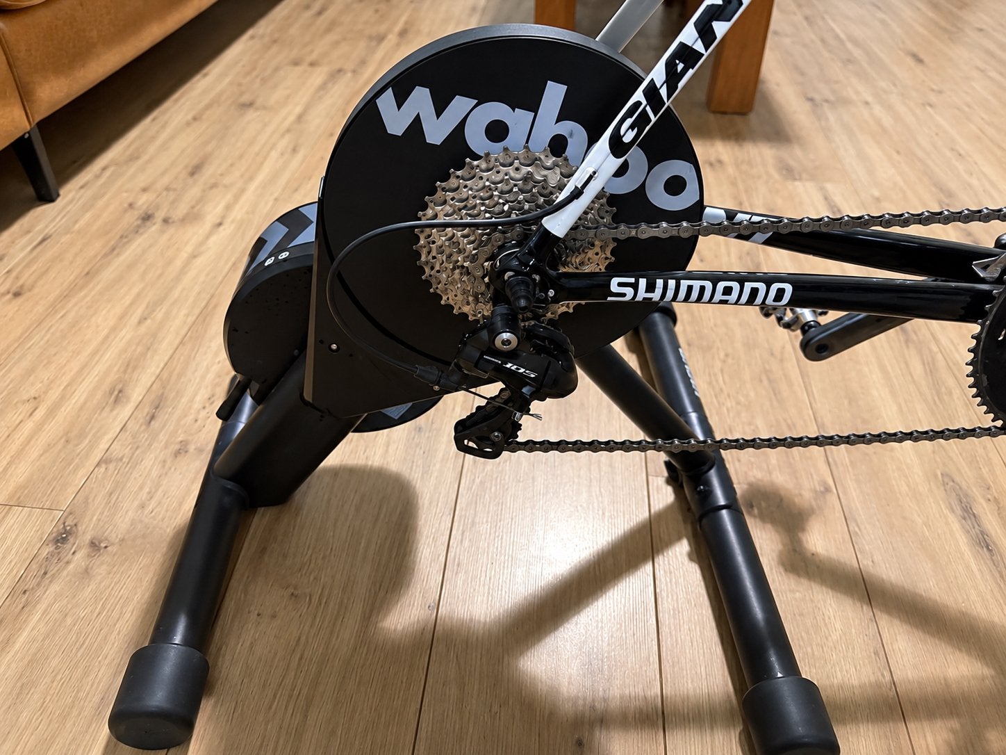Giant TCR racefiets + Wahoo KICKR smart trainer, Sport en Fitness, Ophalen, Zo goed als nieuw, Overige typen