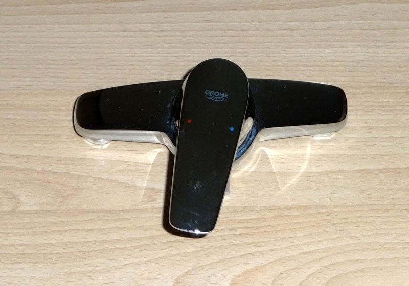 Grohe QuickFix Start Flow douchemengkraan chroom, Ophalen of Verzenden, Zo goed als nieuw, Chroom, Kraan