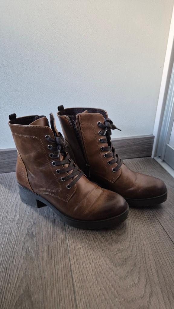 Marco Tozzi boots maat 39, Bruin, Lage of Enkellaarzen, Marco Tozzi, Ophalen of Verzenden
