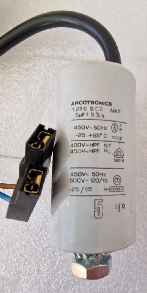 ARCOTRONICS MKP Condensator 5µF 450V~, Ophalen, Gebruikt
