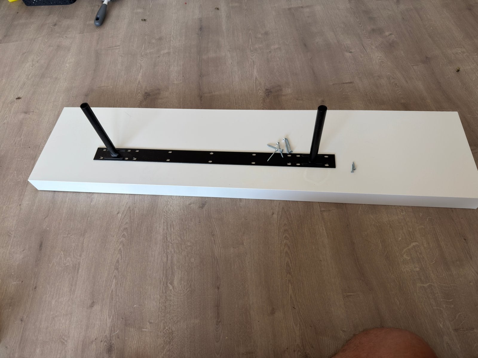 IKEA LACK Floating Shelves Set – White – 5 Shelves, Ophalen, Zo goed als nieuw