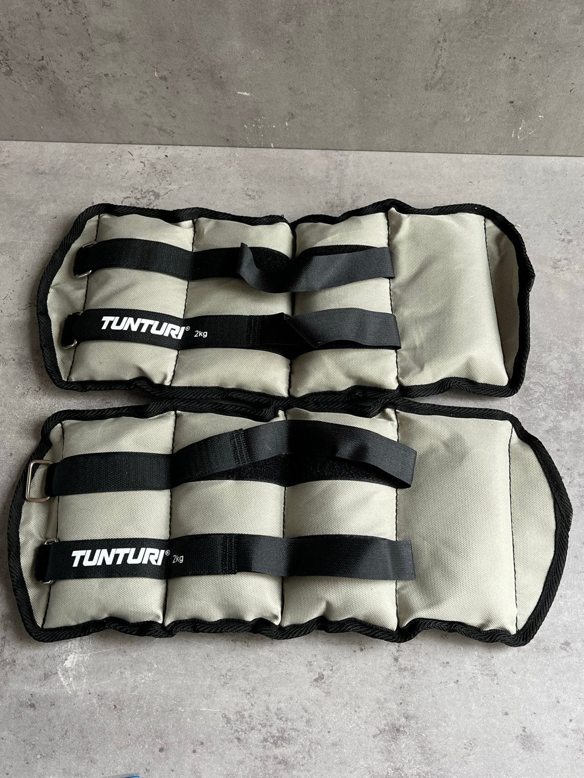 Tunturi Enkel/pols gewichten 2kg - Set van 2, Verzenden, Nieuw, Benen, Overige typen