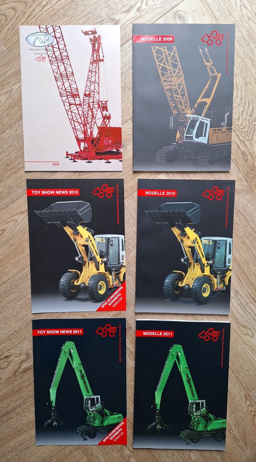 Diverse TWH & NZG catalogi 2009-2011, Hobby en Vrije tijd, Ophalen of Verzenden, Nieuw, Overige typen