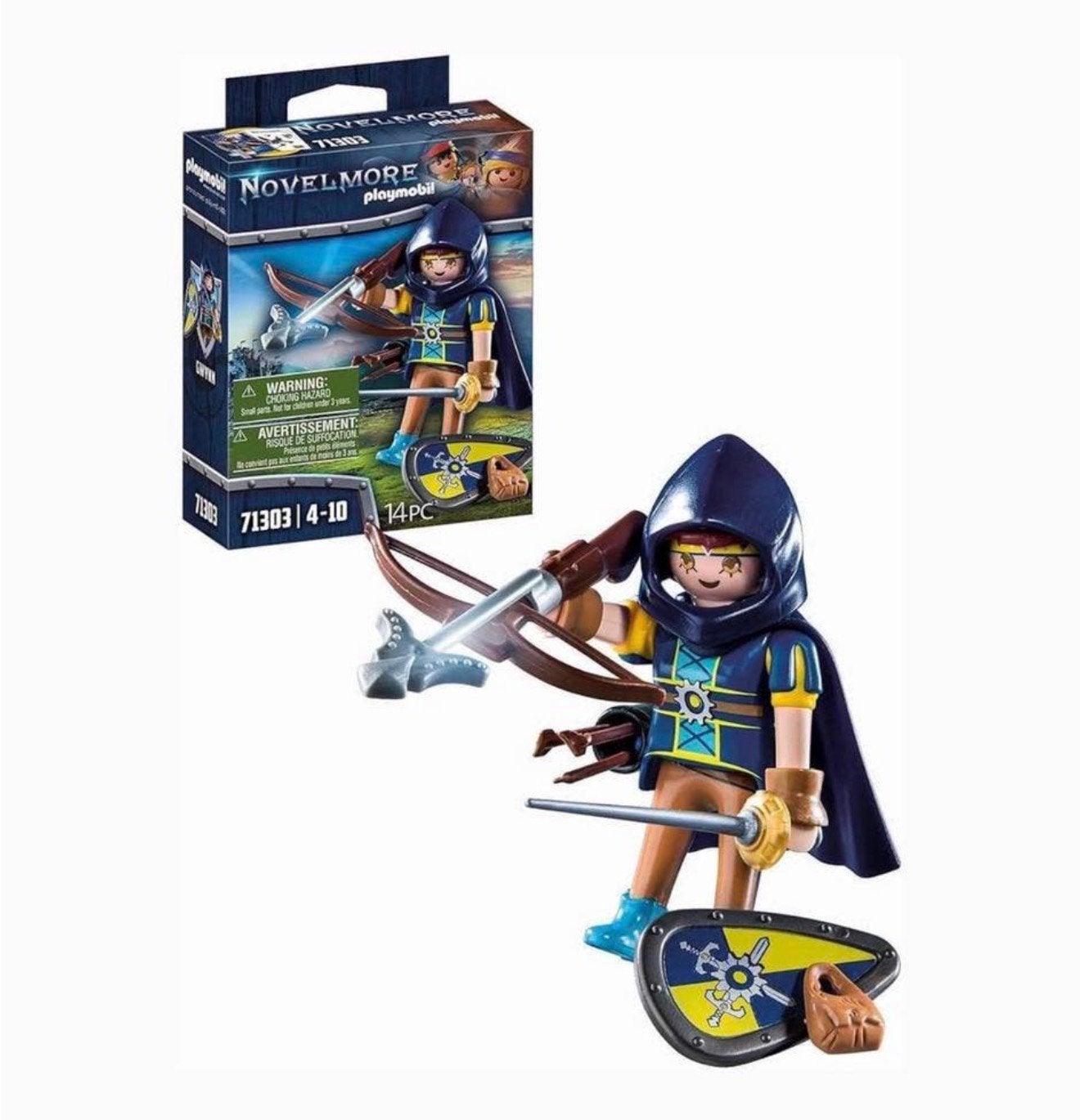 Playmobil Novelmore 71303 Gwynn met gevechtsuitrusting NIEUW, Nieuw, Ophalen of Verzenden, H, H