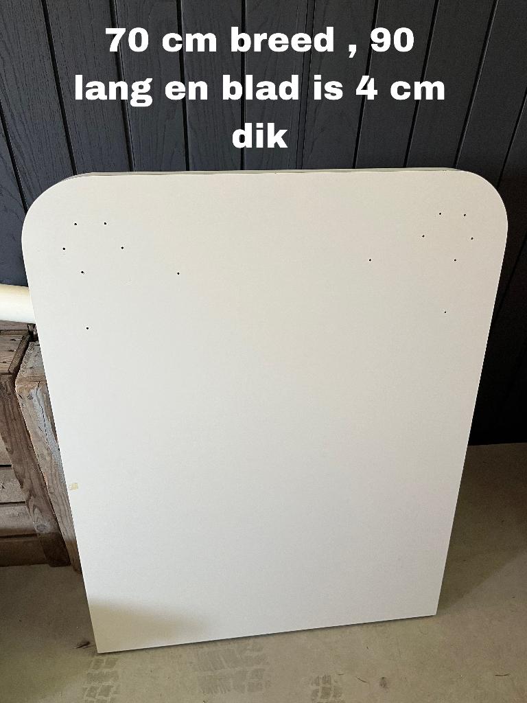 Dik werkblad voor tafel of bureau, Ophalen, Gebruikt, 50 tot 100 cm, 50 tot 100 cm