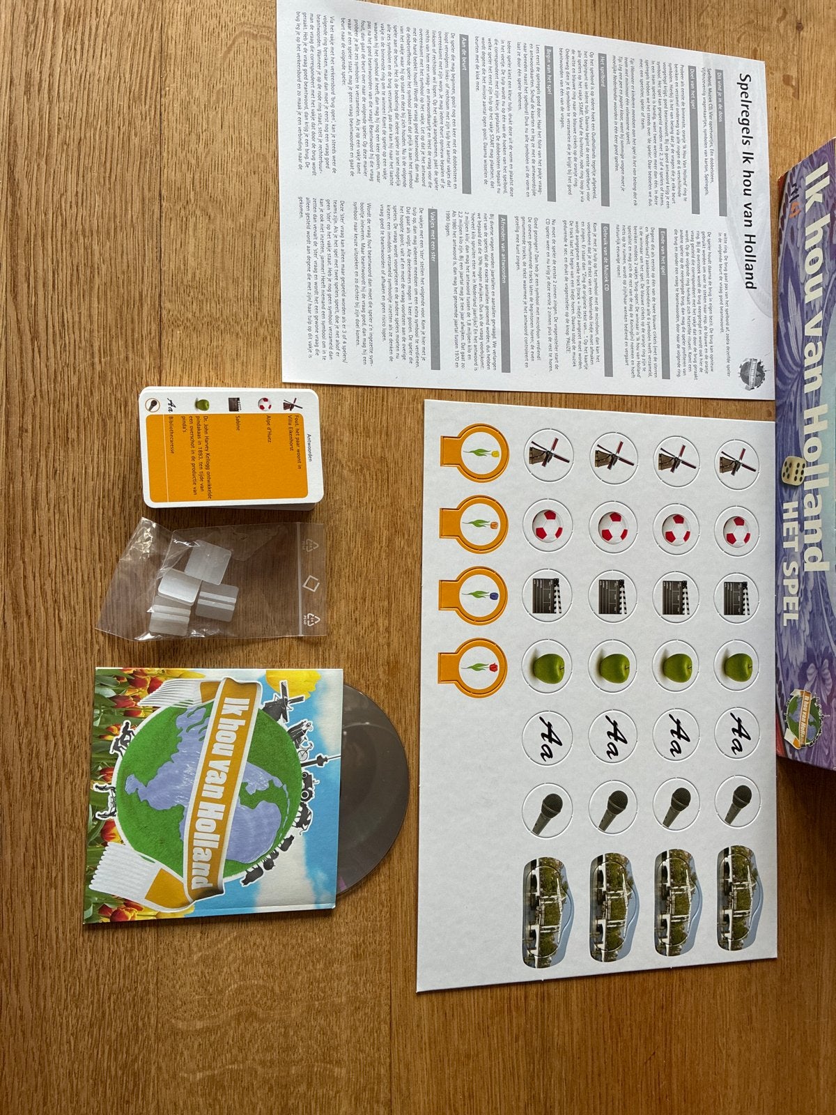 Ik hou van Holland - Het Spel (Compleet), Drie of vier spelers, Ophalen of Verzenden, Gebruikt