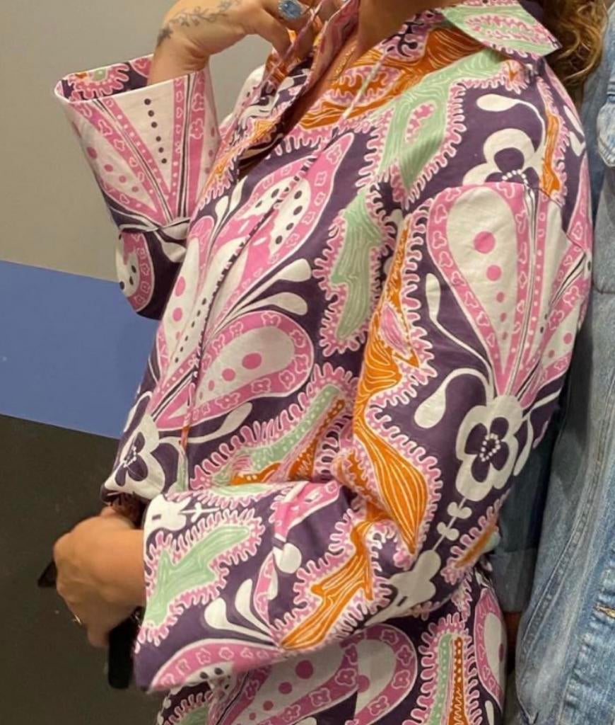 Linnen blouse Zara, Ophalen of Verzenden, Nieuw, Maat 36 (S), Wit