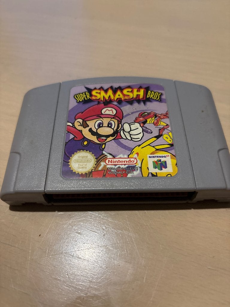 Super smash bros, Overige genres, 1 speler, Ophalen of Verzenden, Zo goed als nieuw