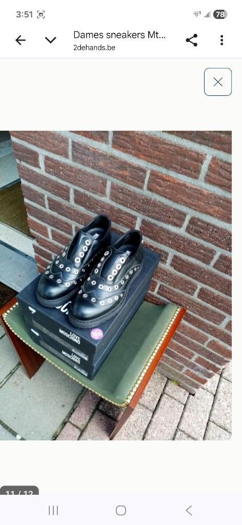 Dames schoenen Love Moschino Mt35, Love Moschino, Nieuw, Ophalen of Verzenden, Instappers