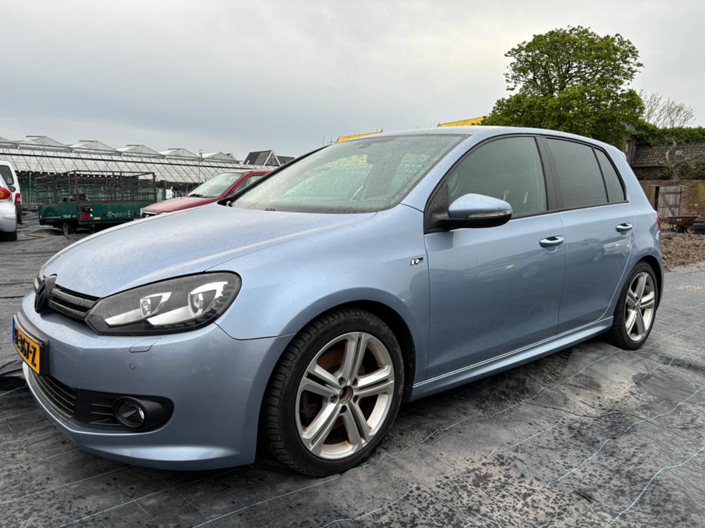 Volkswagen Golf 1.4 TSI 118KW DSG 2010 R-Line Blauw metalic, Auto's, Volkswagen, Euro 5, 680 kg, 4 cilinders, Alcantara