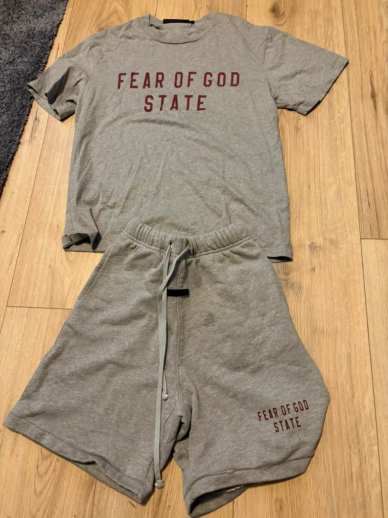 Fear of god state essentials zomer setje, Ophalen of Verzenden, Nieuw