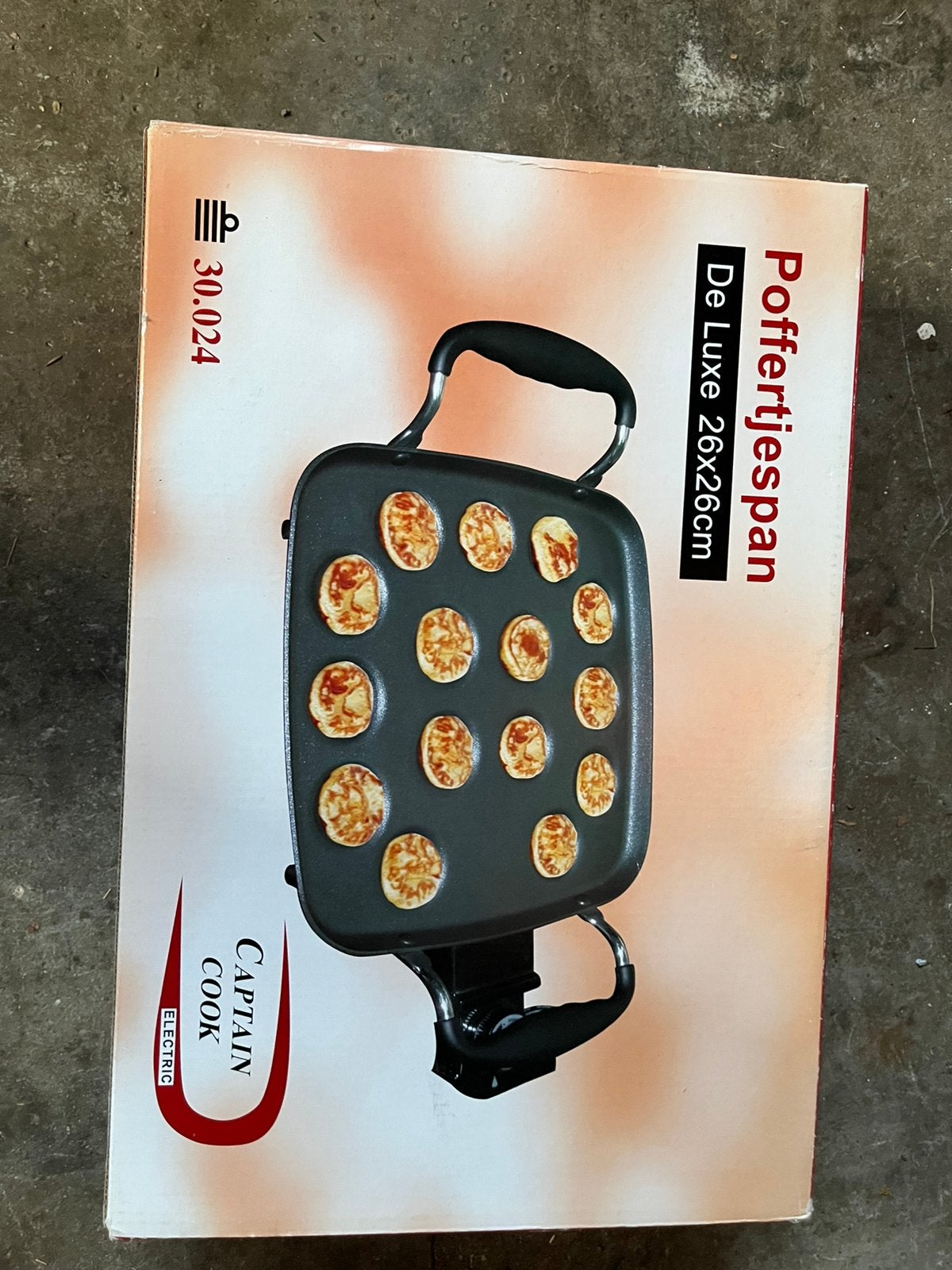 Poffertjespan nieuw, Ophalen, Nieuw