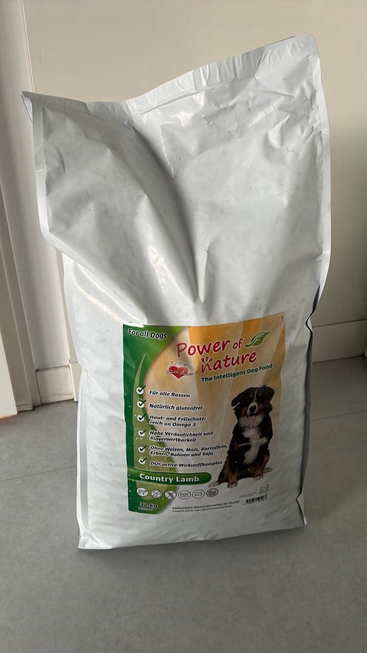 NIEUW Power of Nature Country lam 12 kg hondenbrok, Ophalen, Hond