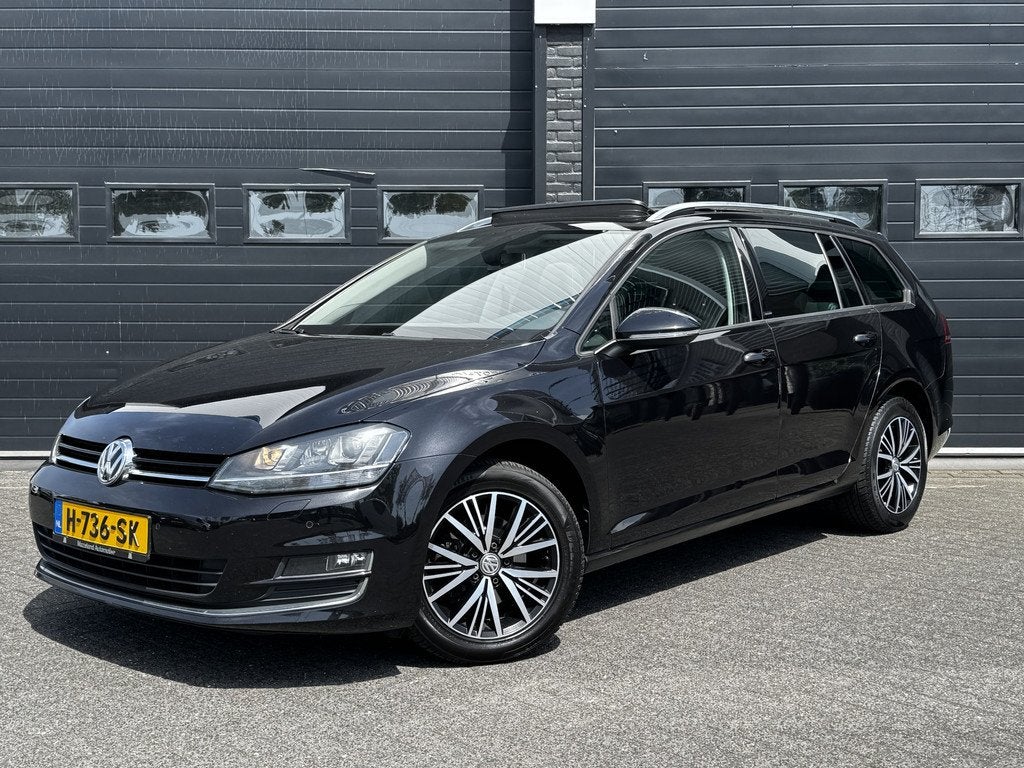 Volkswagen Golf Variant 1.6 TDI Comfortline Automaat | Pano, Auto's, Volkswagen, Stof, Gebruikt, 4 cilinders, 700 kg