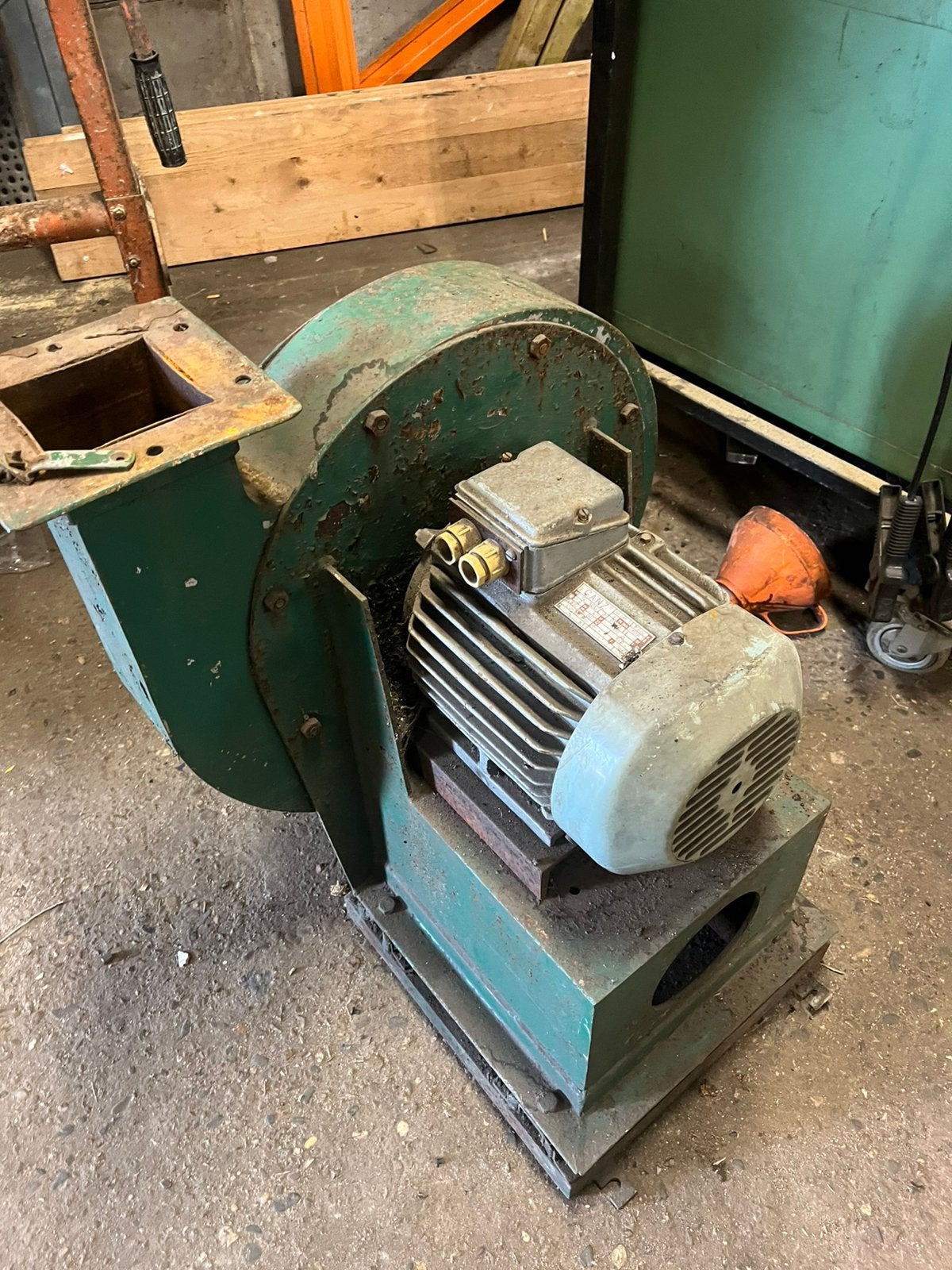 Blower afzuig ventilator, Ophalen, Gebruikt