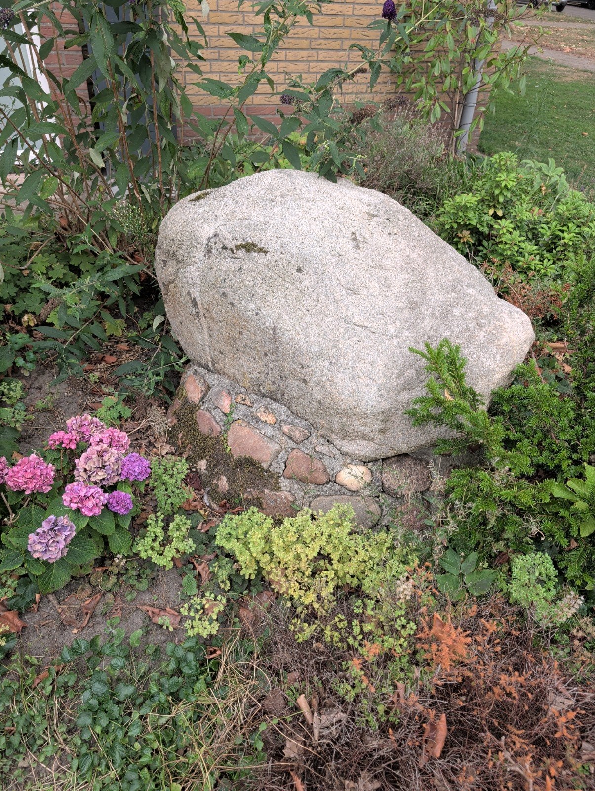Grote natuursteen voor tuin of decoratie, Ophalen, Gebruikt, Steen, Abstract beeld
