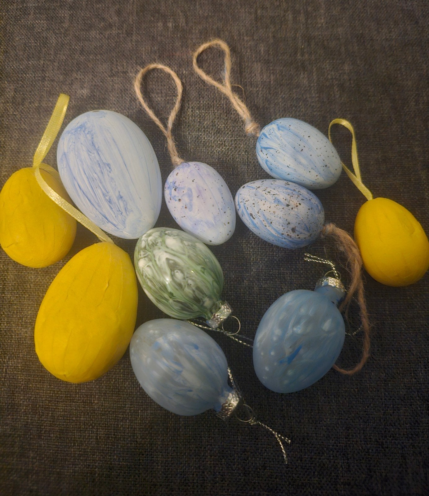 Paaseieren hangers voor de paastak, Ophalen of Verzenden, Gebruikt