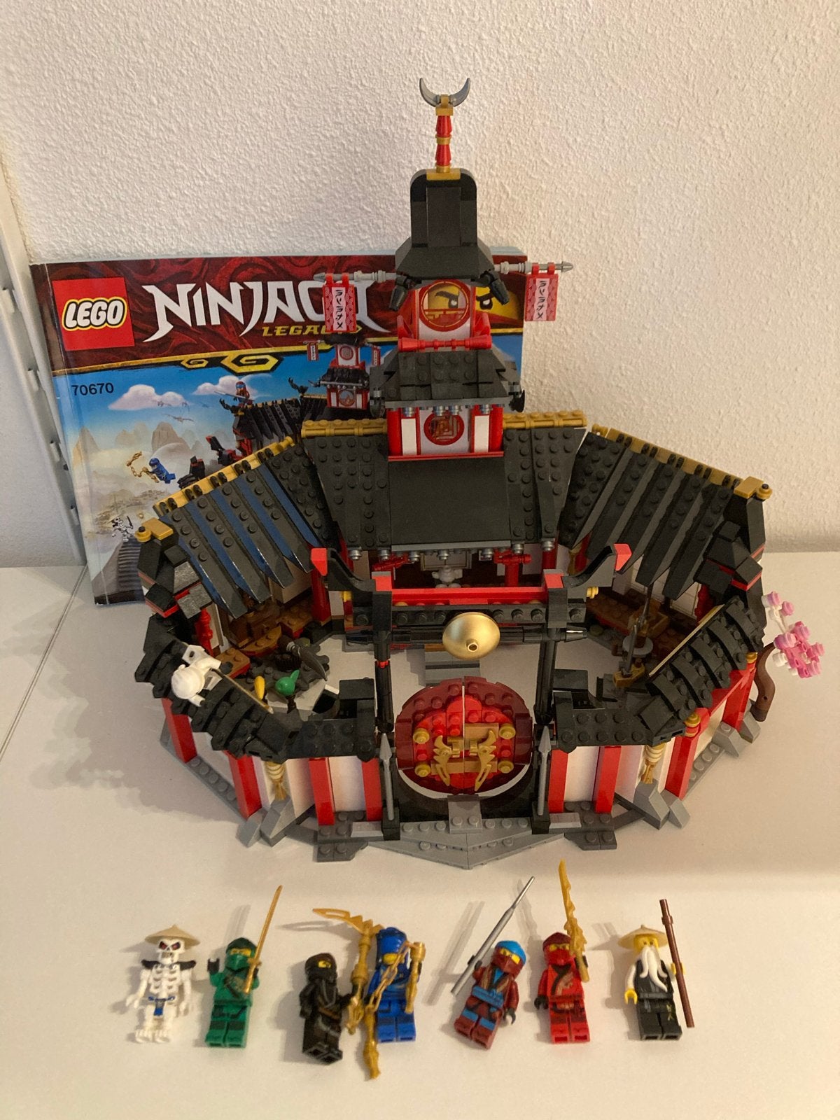 LEGO Ninjago Legacy 70670 Klooster van Spinjitzu, Lego, Ophalen of Verzenden, Zo goed als nieuw, Compleet