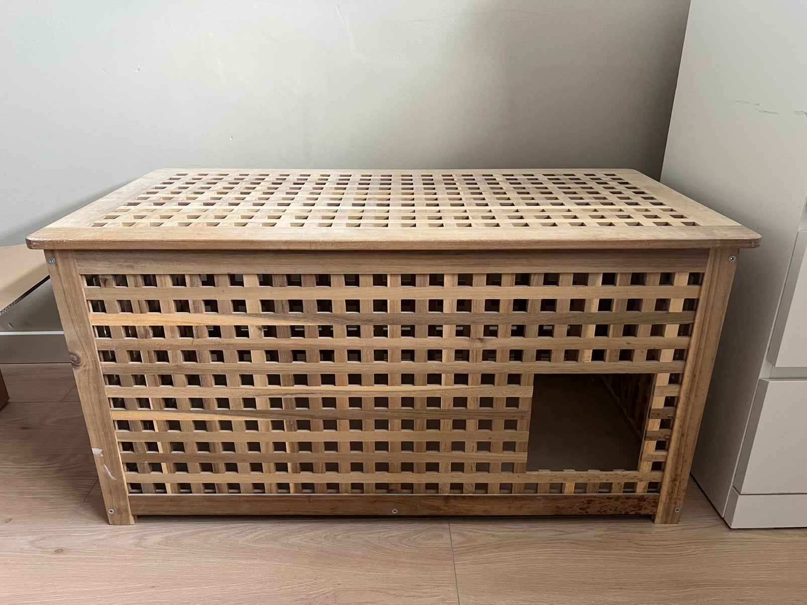 Kattenhuisje, Ophalen, Gebruikt