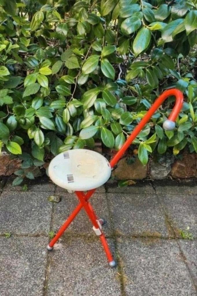 Vintage Italiaans design Ulisse krukje Ivan Loss, Huis en Inrichting, Ophalen of Verzenden
