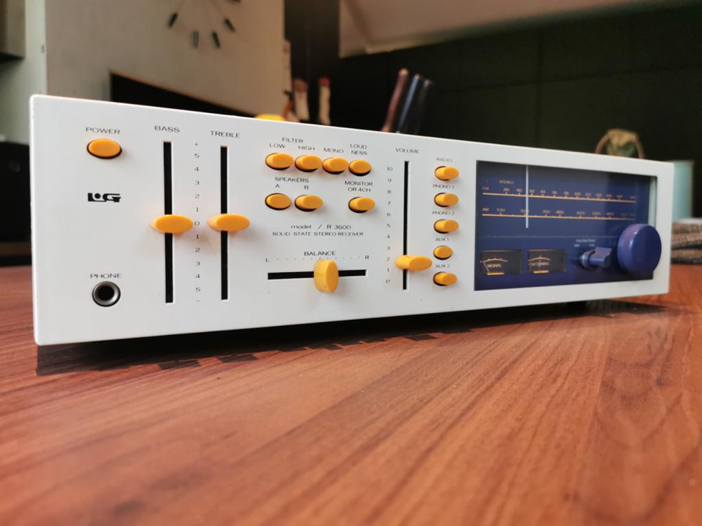 Luxman L+G R3600 tuner versterker, Ophalen, Minder dan 60 watt, Overige merken