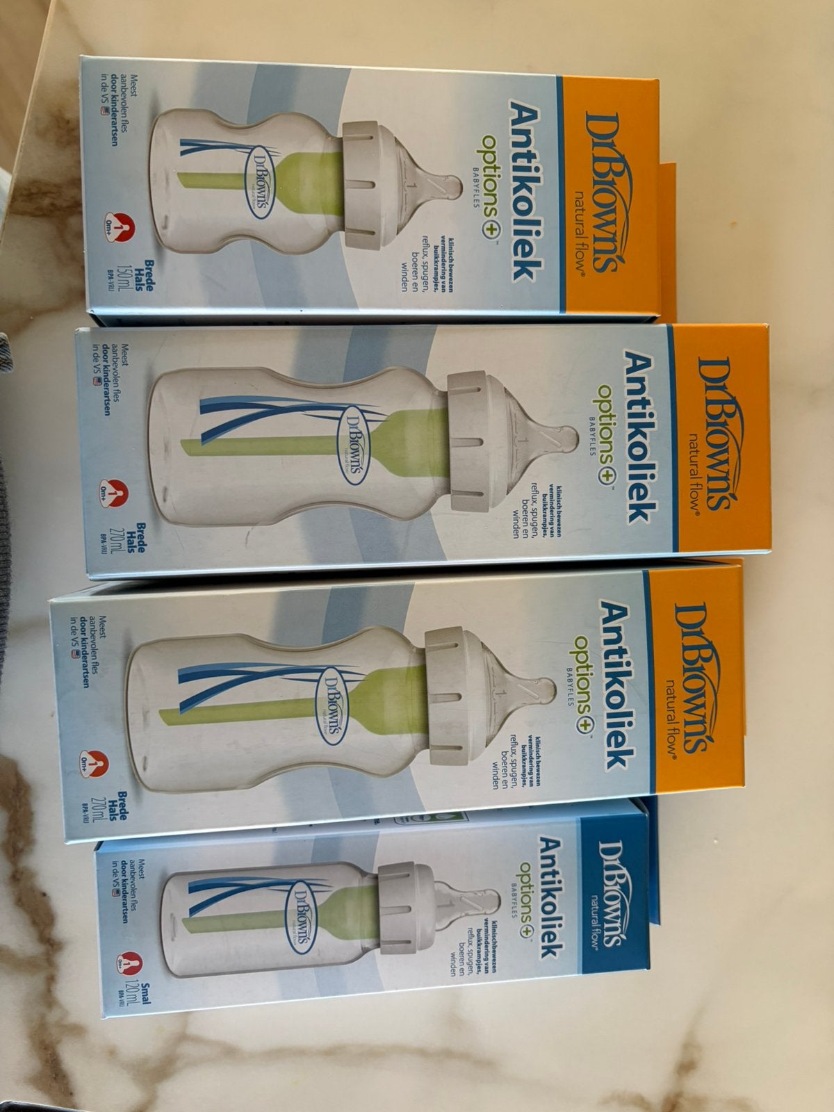 Baby flesjes dr brown, Kinderen en Baby's, Babyvoeding en Toebehoren, Ophalen, Nieuw, Babyfles, Dr. Brown's