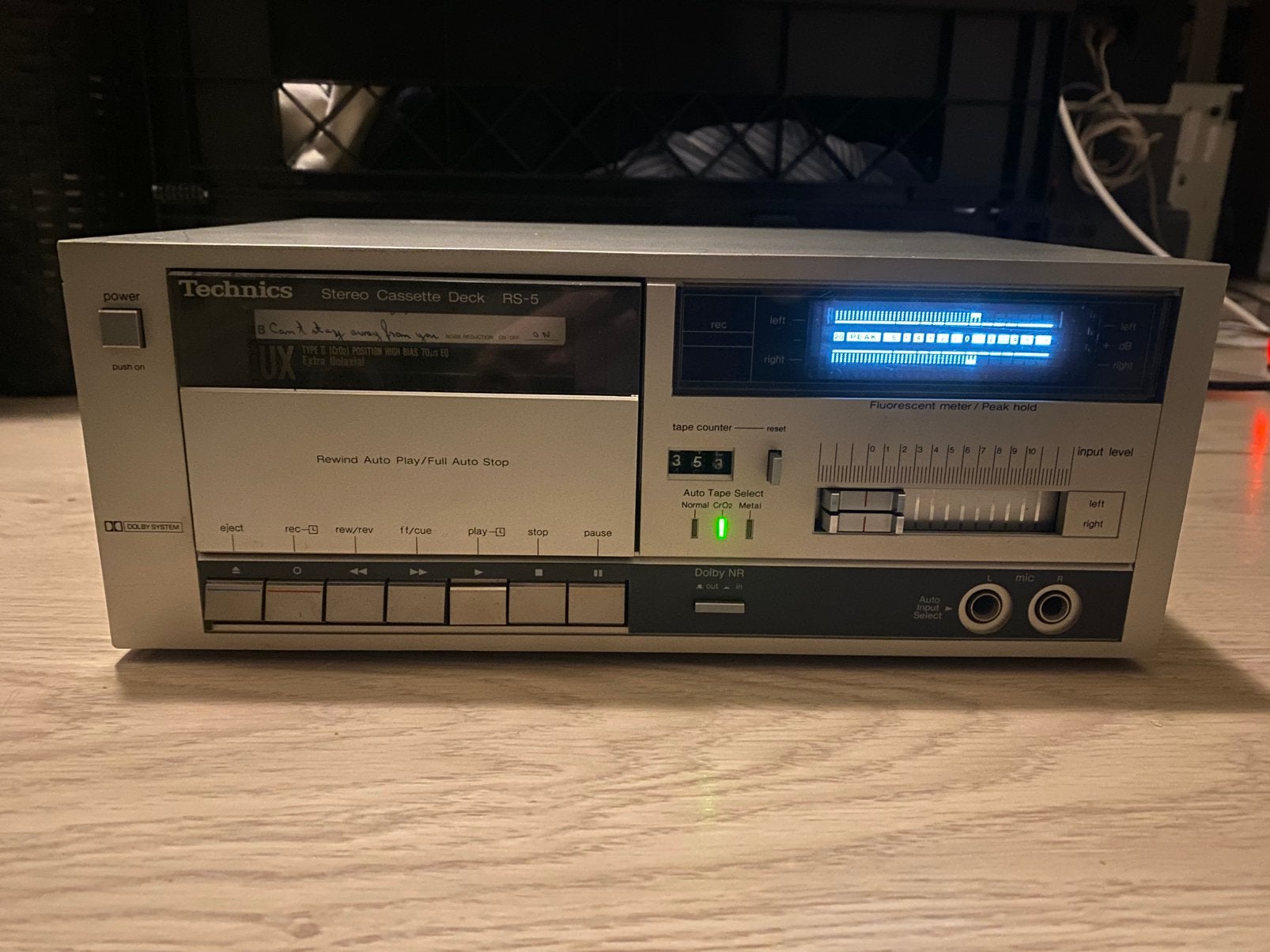 Technics RS-5 cassettedeck, Ophalen, Enkel, Overige merken, Tape counter