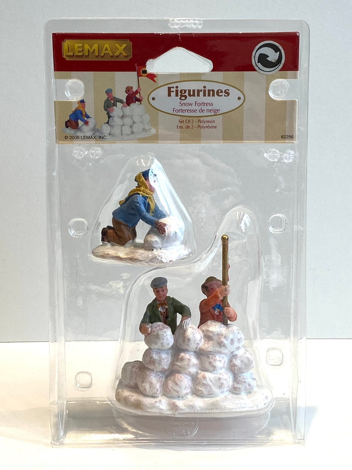 Lemax Snow Fortress, set of 2 (62256), Diversen, Kerst, Verzenden