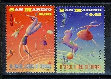 CEPT San Marino 2018/19 2002 postfris, Ophalen of Verzenden, Postfris, Overige thema's