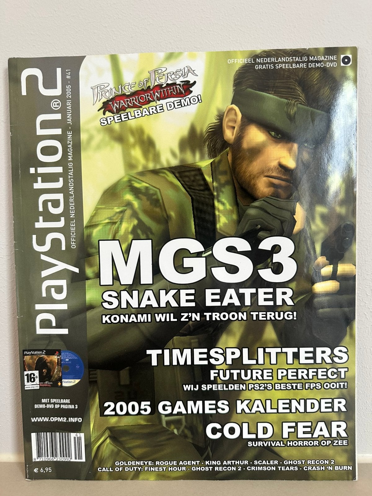 📖 OPM2 Official PlayStation 2 Magazine #41 jan 2005, Ophalen of Verzenden, Gebruikt