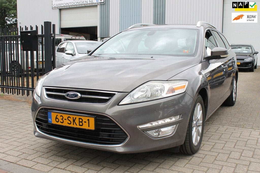 Ford Mondeo Wagon 1.6 EcoBoost Titanium Navi Trekhaak Cruise, Voorwielaandrijving, Stof, Gebruikt, 4 cilinders