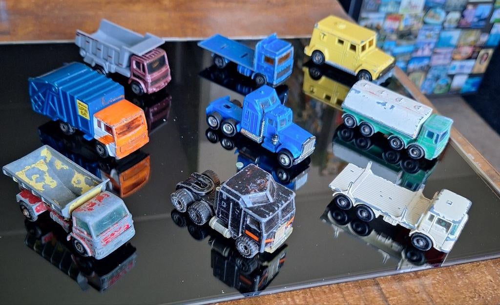 9x model truck /allerlei, Ophalen of Verzenden, Gebruikt, Bus of Vrachtwagen
