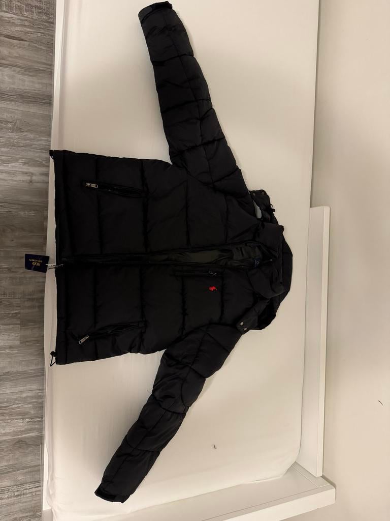 Polo Ralph Lauren Puffer Jacket Zwart Maat L, Ophalen of Verzenden, Nieuw, Maat 52/54 (L), Zwart