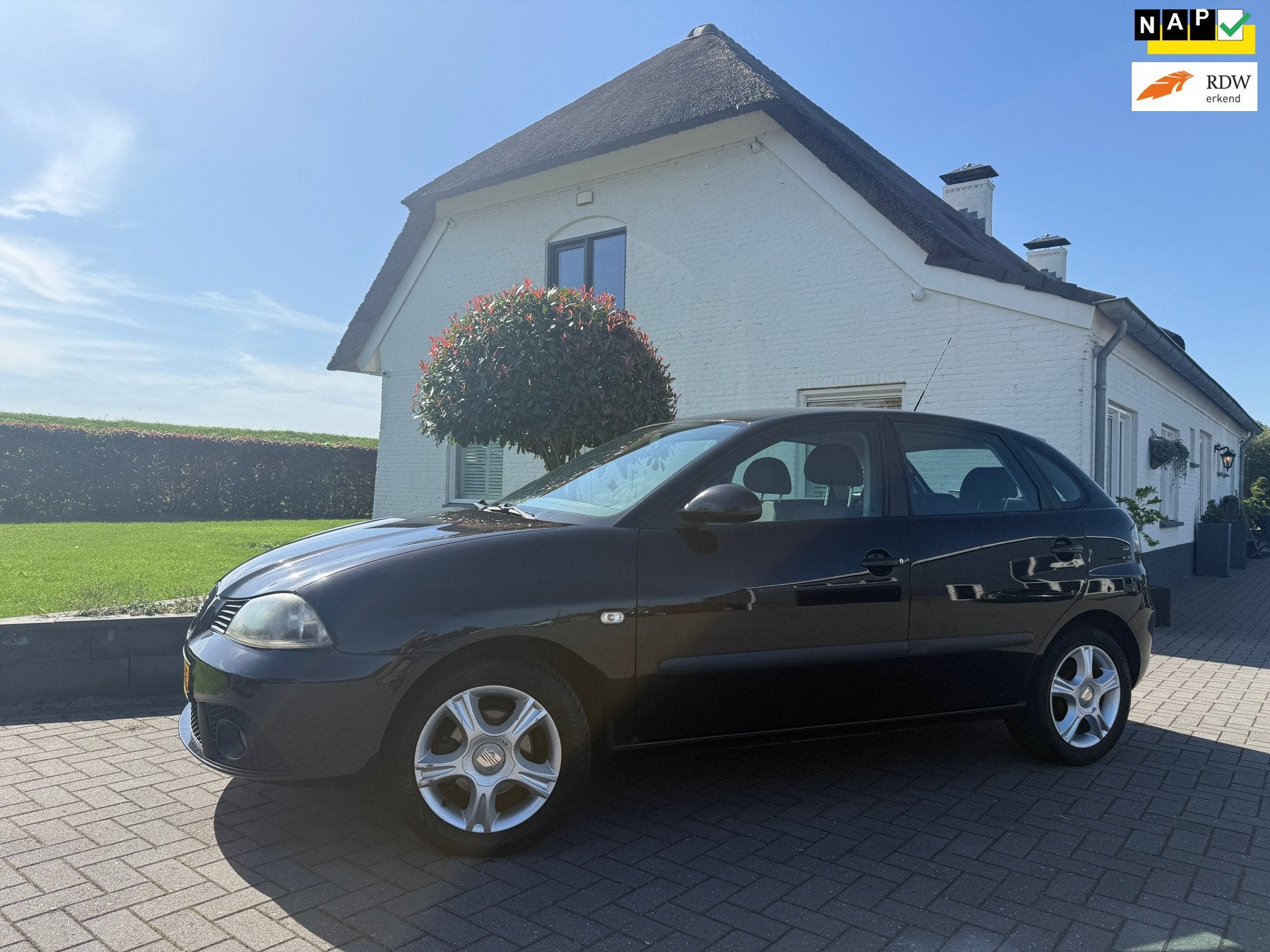 Seat Ibiza 1.4-16V Trendstyle / Bj: 2007 / Airco / N.A.P, Auto's, Voorwielaandrijving, Origineel Nederlands, Bedrijf, Handgeschakeld