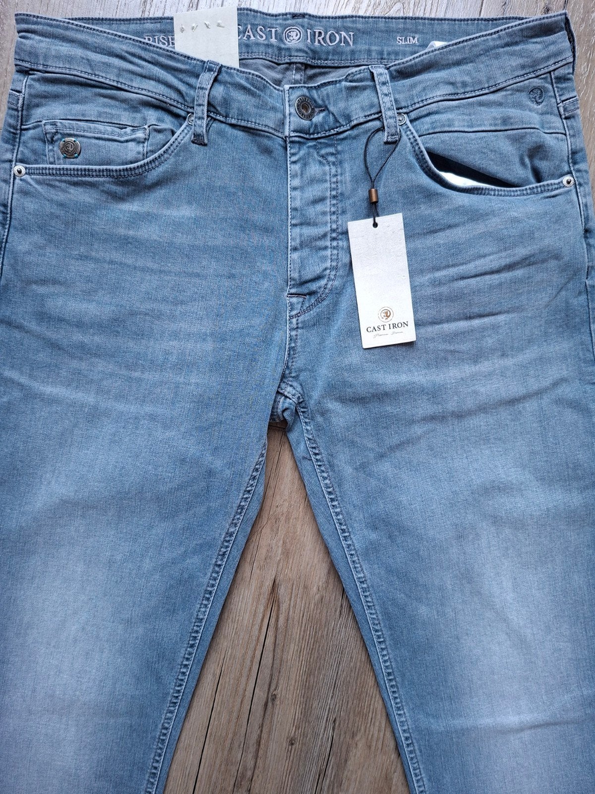CAST IRON Riser slimfit jeans W36 L36, Ophalen of Verzenden, Nieuw, W36 - W38 (confectie 52/54), Cast Iron